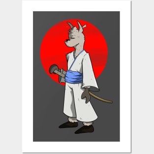 Samurai Llama Posters and Art